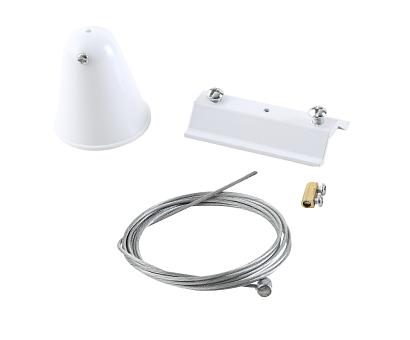 Подвесной комплект для шинопровода Crystal Lux CLT 0.210 03 WH Crystal Lux 1408/015 купить в Алматы svet.kz