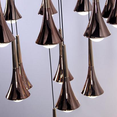 люстры подвесной светильник tolva 4292-16p, доставка по Казахстану 