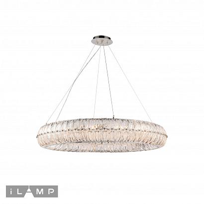подвесная люстра ilamp destiny 072d-14 nickel, доставка по Казахстану 