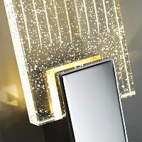 4363/5WL HIGHTECH ODL23 203 хром полированный/металл/стекло Настенный св-к IP20 LED 5W 261Лм 3000K RICCI