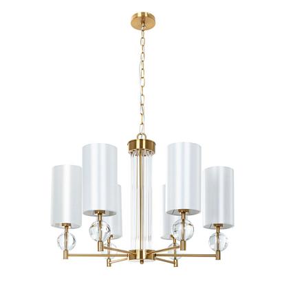 люстры подвесная люстра arte lamp matar a4027lm-6pb, доставка по Казахстану 