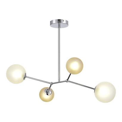 купить SLE1107-103-04 Светильник подвесной Хром/Белый, Серый G9 4*5W 4000K в Алматы, svet.kz, доставка по Казахстану 