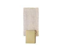 NEWPORT 15380 15381/A Champagne gold , Бра, Champagne gold Clear glass L13*H30*Sp5 cm LED 1*3W 3100K 270 lm