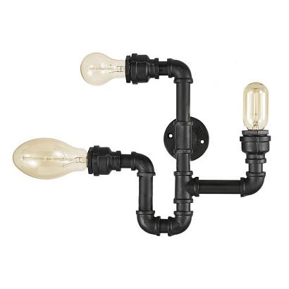 Светильник PLUMBER AP3 NERO 142517, доставка по Казахстану 