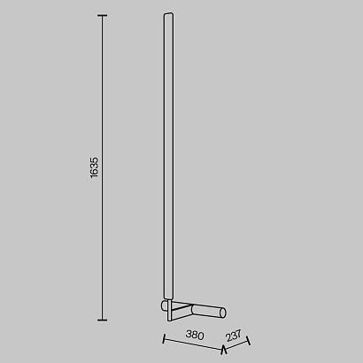 Напольный светильник (торшер) Maytoni MOD214FL-L20W3K1 COMBO купить в Алматы svet.kz