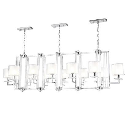 люстры подвесной светильник crystal lux nicolas 3400/312l, доставка по Казахстану 