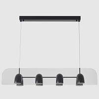 светильник подвесной crystal lux element sp48w led black crystal lux 4020/248, доставка по Казахстану 