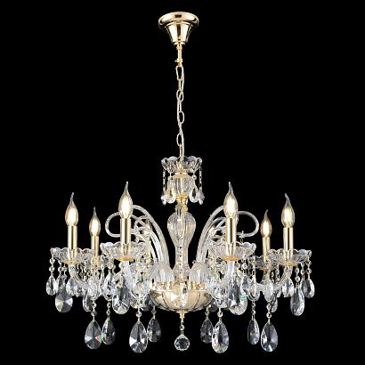 люстра crystal lux monica sp8 gold crystal lux 2502/308, доставка по Казахстану 