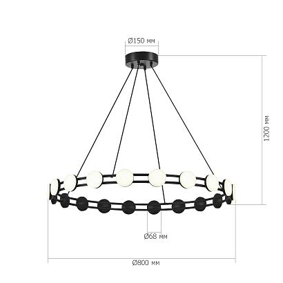 люстры sl6610.403.20 светильник подвесной st-luce monro, доставка по Казахстану 