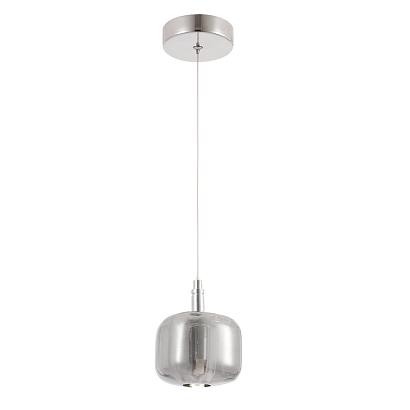 светильник подвесной crystal lux box sp1 chrome/smoke crystal lux 1271/201, доставка по Казахстану 