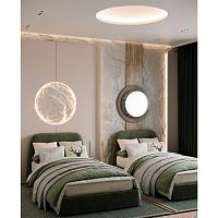 7639/DL COLOR SN Светильник LED 48Вт 4000K D410 IP43 MRAMO BLACK