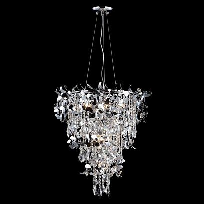 люстры люстра crystal lux romeo sp10 chrome d600 crystal lux 2830/310, доставка по Казахстану 