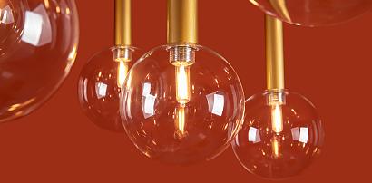 люстры люстра freya fr5584cl-l45g luce, доставка по Казахстану 