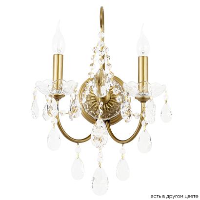 Бра Crystal Lux ODELIS AP2 GOLD Crystal Lux 2571/402