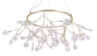 светильник подвесной crystal lux evita sp45 d gold/transparent crystal lux 1692/245d, доставка по Казахстану 