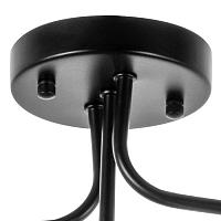 люстры 815557  mx22502-5a  люстра croco 5х5w  led  g9 черный матовый - белый  в комплекте, доставка по Казахстану 