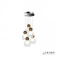 Дополнительная картинка Подвесная светодиодная люстра iLedex Blossom C4476-5R GL