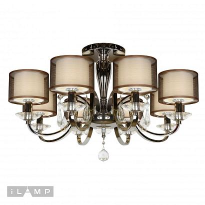 Потолочные Потолочная люстра iLamp Sofia 88210/8 CR, доставка по Казахстану 