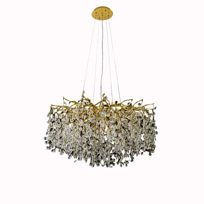 подвесная люстра ilamp savage 8006-d800 gd, доставка по Казахстану 