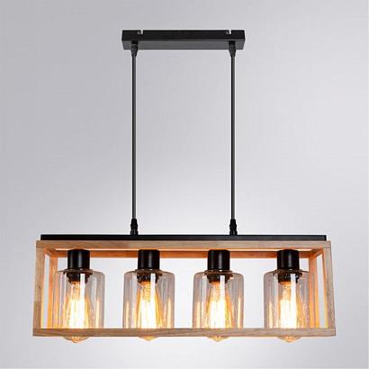 подвесной светильник arte lamp dublin a7025sp-4bk, доставка по Казахстану 