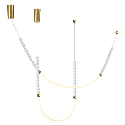 6639/24cl hightech odl24 потолочный светильник (в комплекте 2 нити) monella, доставка по Казахстану 