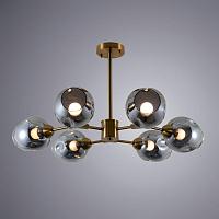 Дополнительная картинка Потолочная люстра Arte Lamp Yuka Smoky A7759PL-6PB