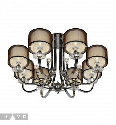 Потолочные Потолочная люстра iLamp America 88049/8 CR, доставка по Казахстану 