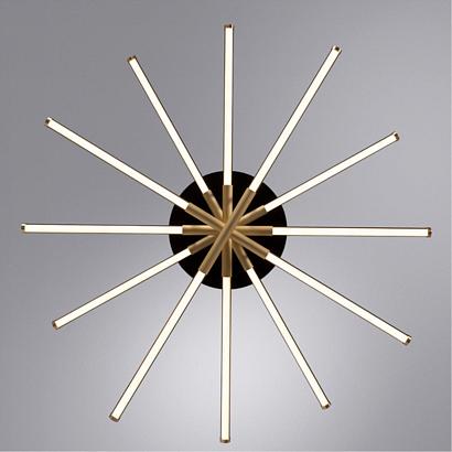 Потолочные Потолочный светильник Arte Lamp FERNANDO A2199PL-6BK, доставка по Казахстану 