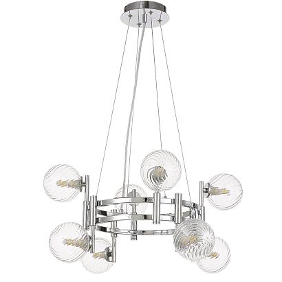 люстры подвесной светильник crystal lux luxury sp8 chrome crystal lux 2271/308, доставка по Казахстану 
