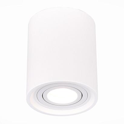 ST156.502.01 Светильник потолочный Белый GU10 1*50W IP20 D100xH120 180-240V Без ламп Накладные светильники купить в Алматы svet.kz