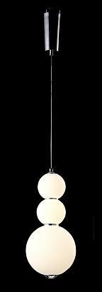 светильник подвесной crystal lux desi sp3 chrome/white crystal lux 0470/203, доставка по Казахстану 