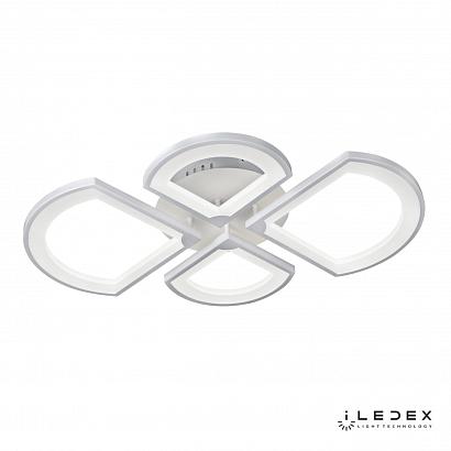 Потолочные Потолочная светодиодная люстра iLedex River X024-4 WH, доставка по Казахстану 
