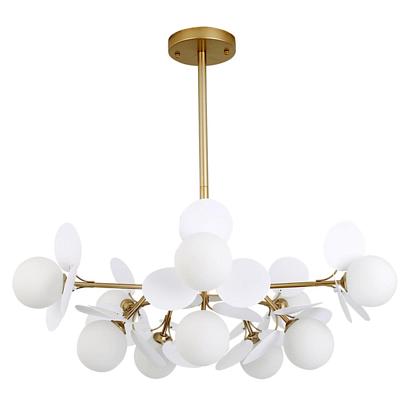 купить Подвесной светильник Arte Lamp PEACOCK A1369SP-10SG в Алматы, svet.kz, доставка по Казахстану 
