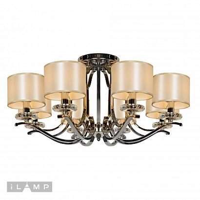 Потолочные Потолочная люстра iLamp London 88389/8 CR, доставка по Казахстану 