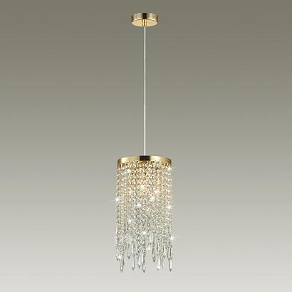 5028/3 modern odl23 431 золотой/прозрачный металл/хрусталь подвес e14 3*40w chokka, доставка по Казахстану 