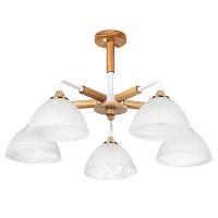Дополнительная картинка Потолочная люстра Arte Lamp Matthew A5032PL-5BR