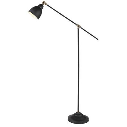Торшер Arte Lamp Braccio A2054PN-1BK купить в Алматы svet.kz