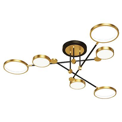 люстры люстра потолочная lussole lsp-8433 gilbert, доставка по Казахстану 