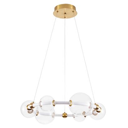 люстры подвесной светодиодный светильник arte lamp crocus a2780lm-40pb, доставка по Казахстану 