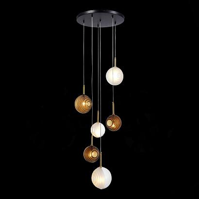 люстры подвесная люстра st luce foligno sl1183.543.06, доставка по Казахстану 