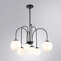 подвесная люстра arte lamp mebsuta a1675lm-6bk, доставка по Казахстану 