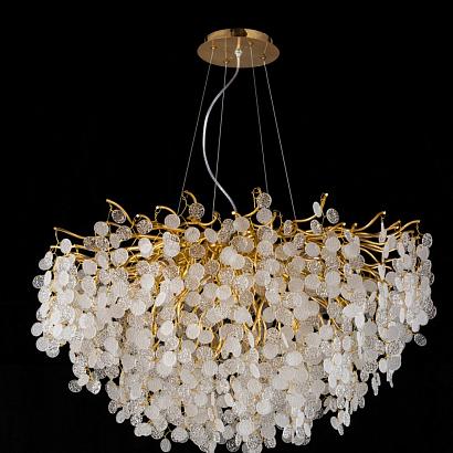 подвесная люстра ilamp savage 7004-d800 gd, доставка по Казахстану 