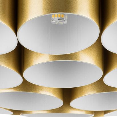 люстры 720402 (mx2095/40a) люстра siena 40х40w g9 золото/белый (в комплекте), доставка по Казахстану 