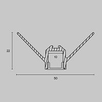 Комплектующие к светодиодной ленте Led Strip ALM-5022-S-2M купить в Алматы svet.kz