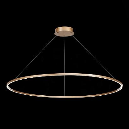 люстры st605.203.57 cветильник подвесной  smart st-luce золотистый/белый led 1*57w 2800-6500k, доставка по Казахстану 