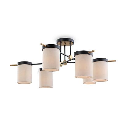 люстры потолочный светильник freya fr5377cl-06b, доставка по Казахстану 