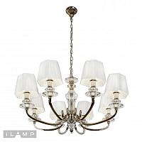 Дополнительная картинка Подвесная люстра iLamp Holywood P9399-8 Nic