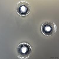 Бра Crystal Lux BOSQUE AP1 BLACK/TRANSPARENT Crystal Lux 0270/401