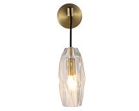 NEWPORT 35300 35301/A brass , Бра, Brass Clear glass 