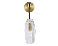 NEWPORT 35300 35301/A brass , Бра, Brass Clear glass 